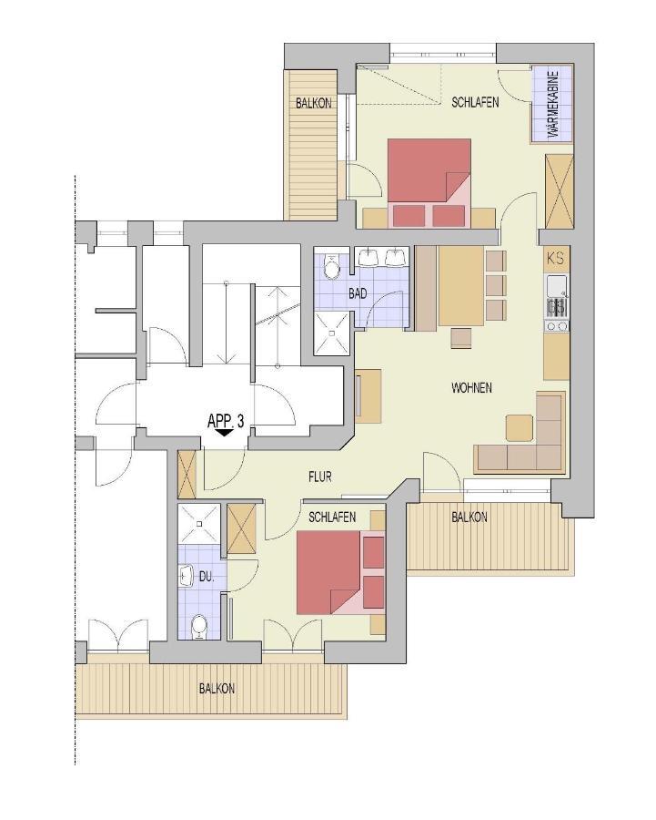 Apartamento Feriennest Leitner Maria Alm am Steinernen Meer Habitación foto